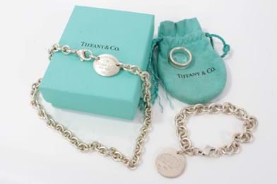 Tiffany & Co silver jewellery