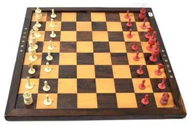 19th century chess board