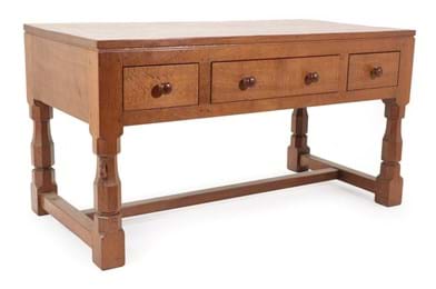 Robert ‘Mouseman’ Thompson English oak table
