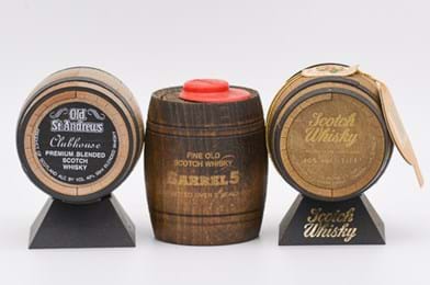 Whisky barrel miniatures 