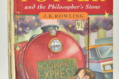 A first edition, first impression of Harry Potter and the Philosopher's Stone